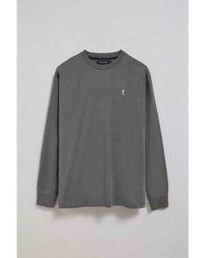 POLO CLUB T-shirt RIGBY GO TSHIRT LS VN - Gris