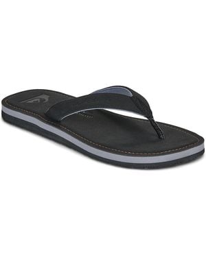 Quiksilver Zehentrenner Molokai Nubuck 26 - Schwarz