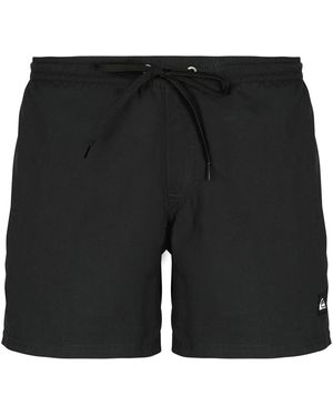 Quiksilver Costume Bermuda Da Spiaggia Everyday Solid Volley 15 - Nero