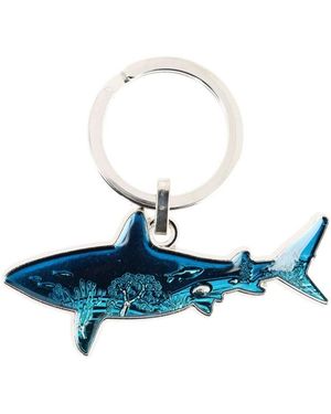 Tony & Paul Porte Clé Porte-Clés Requin - Bleu