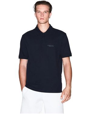 EAX Polo XM001286AF10366 - Bleu