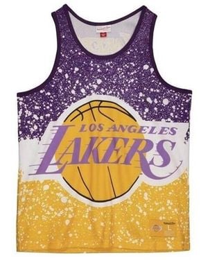 Mitchell & Ness Debardeur Nba La Lakers Tank Top - Bleu