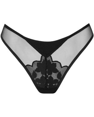 Lisca Slips Laag Uitgesneden Slip Leonie - Zwart