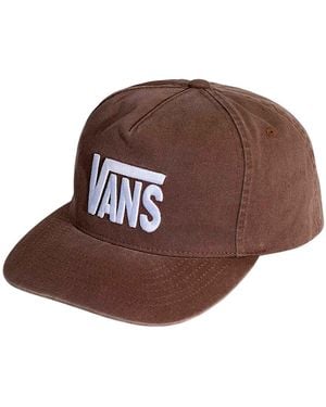 Vans Chapeau Stretch Logo Snapback - Marron