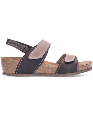 Interbios Sandales Sandales en cuir pour s 5343 - Multicolore