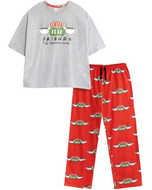 Friends Ensembles de pyjama XL NS9291 - Rouge