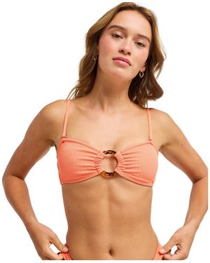 Roxy Maillots De Bain Sunshine Bandeau - Orange
