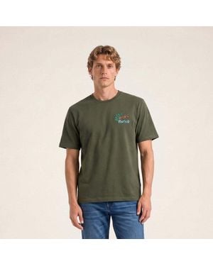Serge Blanco T-Shirt Funky Animals - Vert