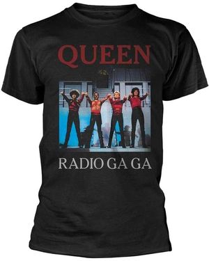 Queen T-shirt Radio Ga Ga - Noir