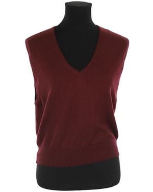 Soeur Pull Pull en laine bordeaux - Rouge
