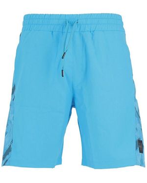 Helvetica Short Short - Bleu
