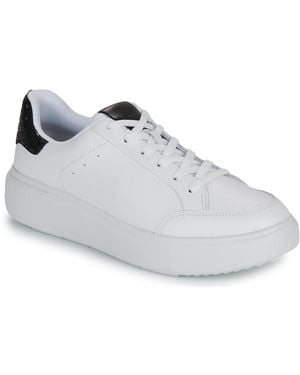 Fitflop Sneakers Basse Rtg Sequin Backtab - Bianco