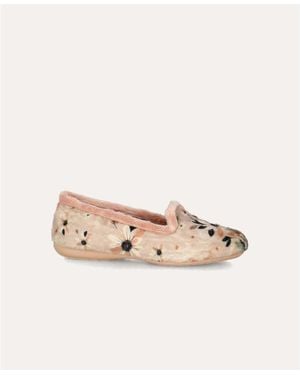 La Maison De L'espadrille Chaussons 6245-8 - Rose