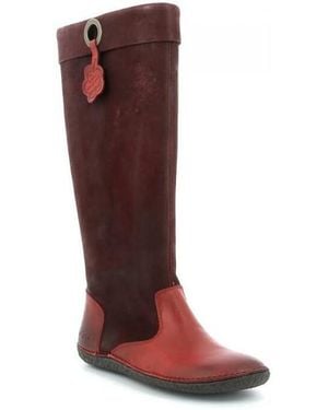 Kickers Bottines Hohigh, Bottes - Rouge