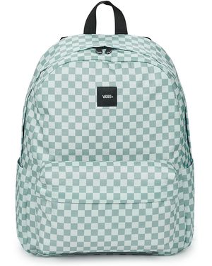 Vans Sac a dos OLD SKOOL CHECK BACKPACK - Bleu