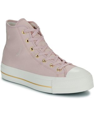 Converse Hoge Sneakers Chuck Taylor All Star Lift Platform Tailored Lines - Grijs
