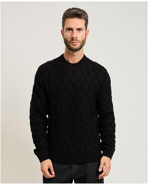 Sseinse Pull Pull noir slim fit
