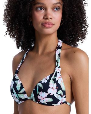 Roxy Maillots de bain Printed Essentials Fixed Tri - Noir