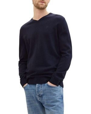 Tom Tailor Pull 4429801 - Bleu