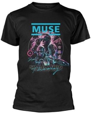 Muse T-Shirt Simulation Theory - Noir