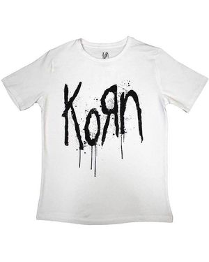 Korn T-shirt Still A Freak - Blanc