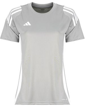 adidas T-Shirt Korte Mouw Tiro 24 Jersey - Grijs