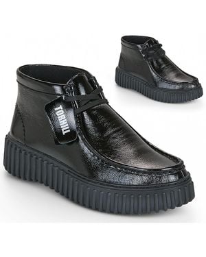 Clarks Scarpe Torhill Moss - Nero