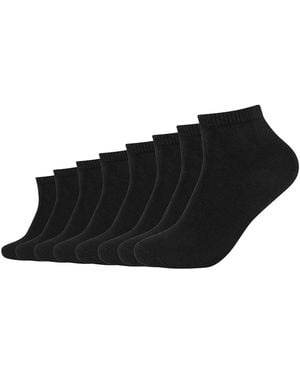 S.oliver Chaussettes unisexe Chaussettes Paquet de 8 - Noir