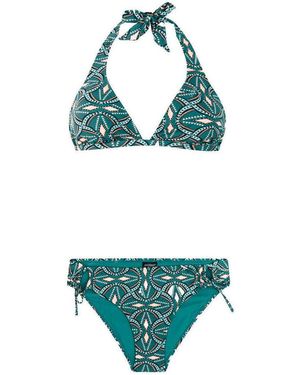 Protest Maillots de bain W FUNGI halter bikini C D-cup - Vert