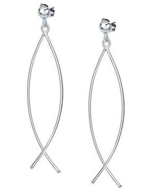 Cleor Boucles oreilles Boucles d'oreilles en argent 925/1000 - Métallisé