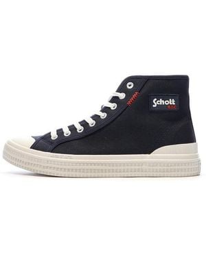 Schott Nyc Baskets basses SCH-WILLIAM-NAV - Bleu