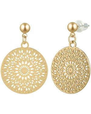 Sc Bohème Boucles oreilles B4268-DORE - Métallisé