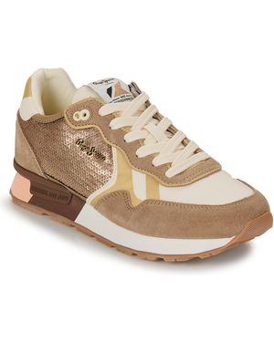 Pepe Jeans Baskets basses BRIT SEQUINS W - Neutre
