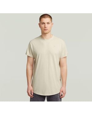 G-Star T-shirt D16396 B353 LASH BASIC-1603 WHITEBAIT - Neutre