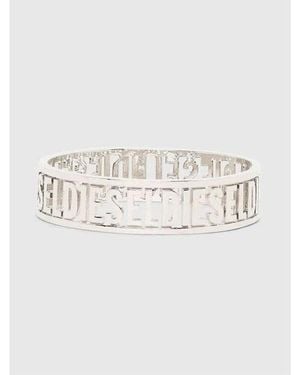 DIESEL Bracelets X06218 PR581 A-ALLOGO-02 SILVER - Blanc