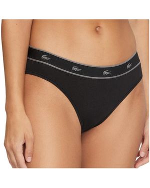 Lacoste Culottes & Slips Stripe - Noir