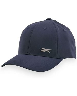 Reebok Casquette Casquette baseball en polyester avec écusson argenté Badge Cap - Bleu