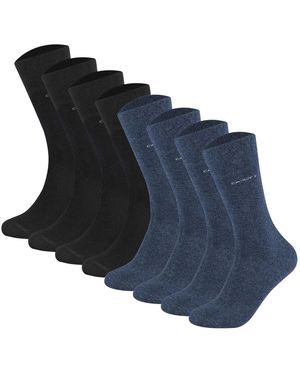 Camano Chaussettes unisexe Chaussettes Paquet de 8 - Bleu