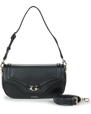 Guess Sac a main DEA FLAP SHOULDER BAG - Noir