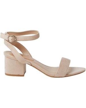 Dorothy Perkins Sandales à talon Tommi Barely There - Blanc