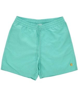 Carhartt Maillots De Bain Chase Swim Trunks Aqua - Bleu