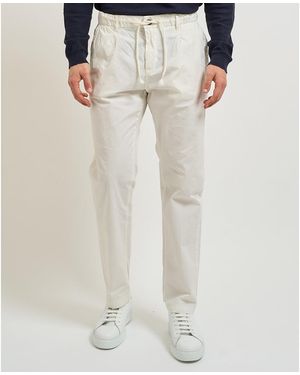 Yes-Zee Pantalon Pantalon avec coulisse et élastique en taille - Neutre