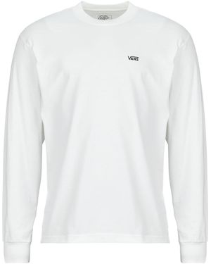 Vans Langarmshirt Left Chest Ii Loose Ls Tee - Weiß