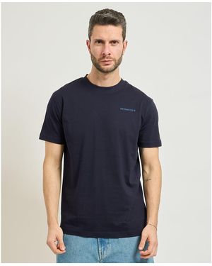 Richmond X T-shirt T-shirt col rond basique - Bleu