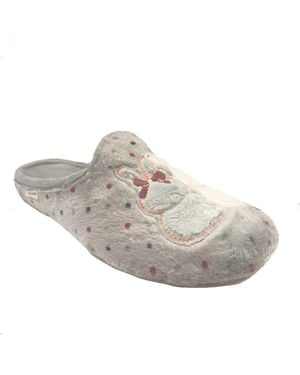 La Maison De L'espadrille Chaussons CHAUSSON - Gris