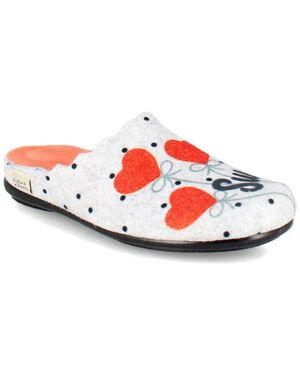 La Maison De L'espadrille Chaussons 136-7-f12 - Rouge