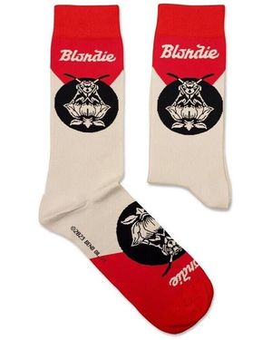 BLONDIE Chaussettes Pollinator - Rouge