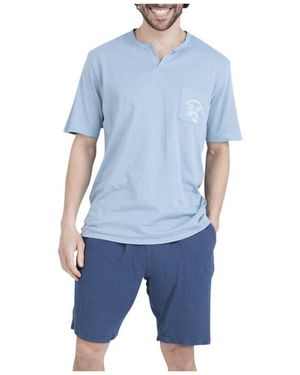 Athena Ensembles De Pyjama 8313301 - Bleu
