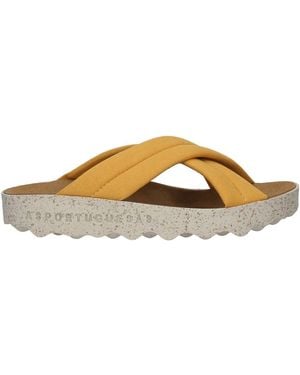 ASPORTUGUESAS Sabots Mules - Marron