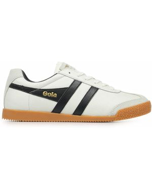 Gola Baskets Harrier Leather - Blanc